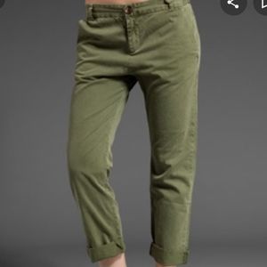 Current Elliott Vintage Trouser Army Green